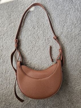 Brown Convertible Shoulder Bag